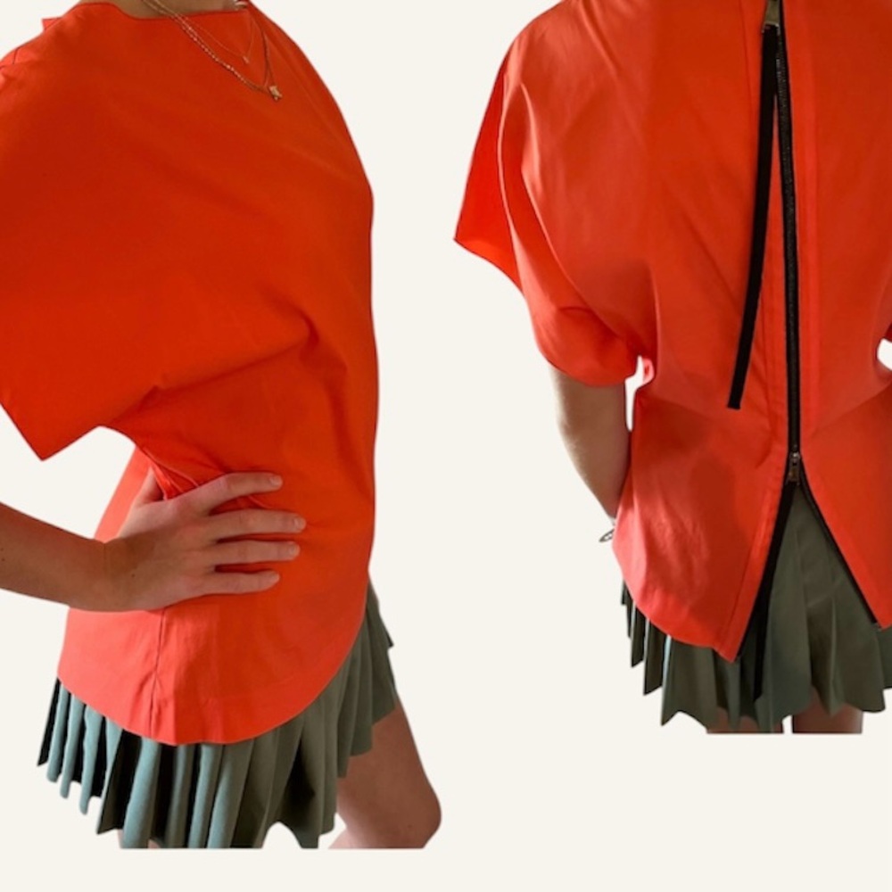 VIONNET NWOT Back Zipper Blouse🌸 - Picture 4 of 15